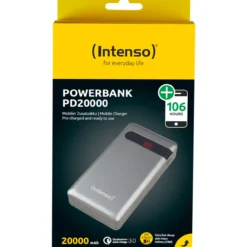 Varavirtalähde Intenso PD20000 Powerbank 20000 mAh
