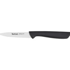 Veitsi Tefal 8 cm Colorfood sahalaitainen musta