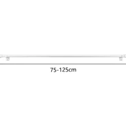 Verhotanko Kotikulta 75-125 cm 11/13 mm Cafe valkoinen
