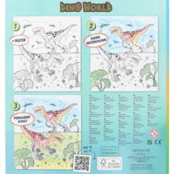 Vesivärikirja Dino World