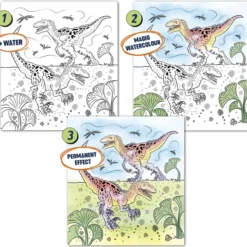 Vesivärikirja Dino World