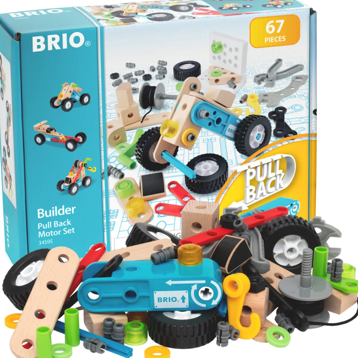 Vetomoottorisetti Brio Builder 34595