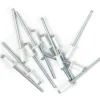 Vetoniitti alumiini/teräs valkoinen kupukanta 3,2 x 8 mm, 50 kpl