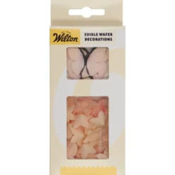 Vohvelikoriste Wilton 30 kpl perhoset ja kukat