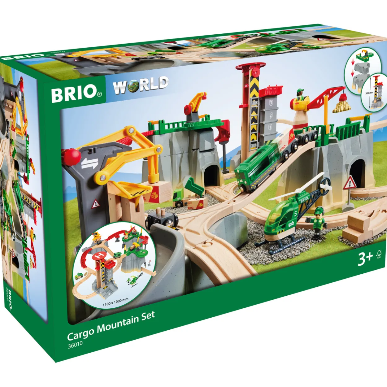 Vuoriston rahtisetti Brio 36010
