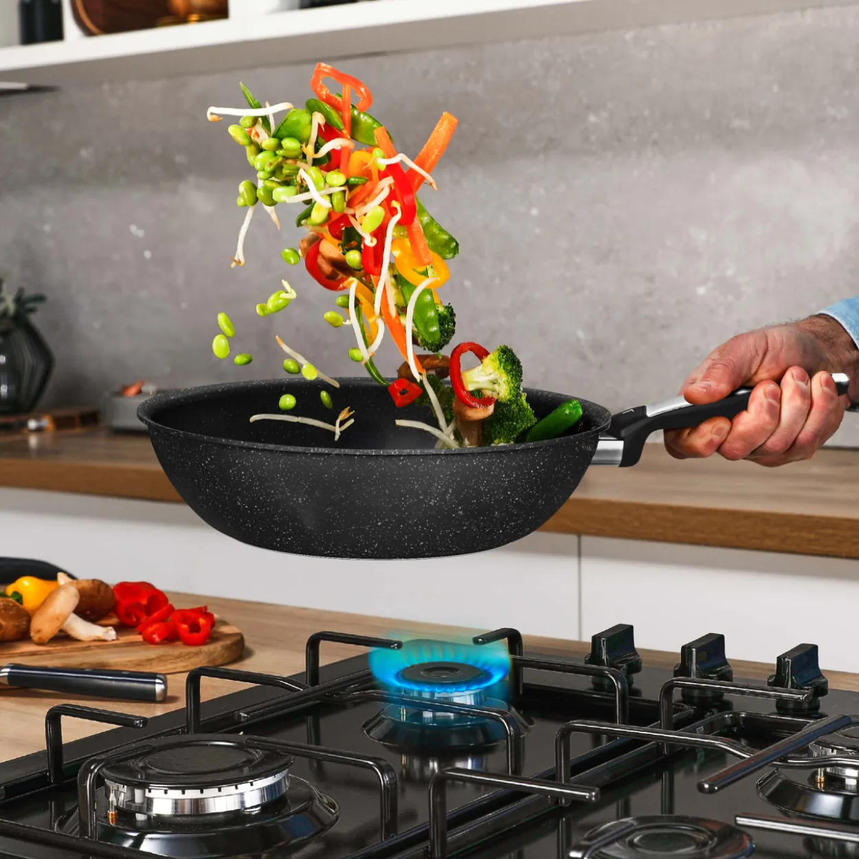 Wokkipannu Tefal 28 cm Expertise Plus