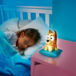 Yövalo ja taskulamppu Bluey